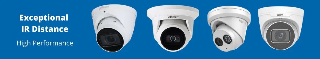 4 Megapixel Turret Surveillance Cameras