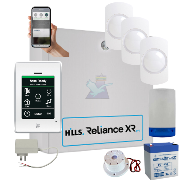 Hills Reliance Alarm System with Smartphone App