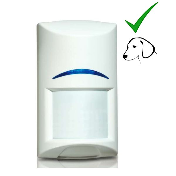 Bosch 6000 Alarm Pet Friendly Detectors are a pet friendly alarm sensors specially designed to distinguish between humans and pets and will not go into alarm.