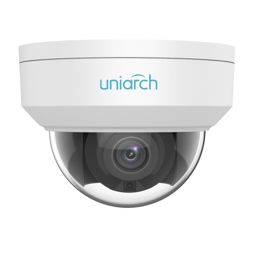 Uniarch 8MP Starlight Vandal Dome Network Camera, IPC-D1E8-AF28K-Surveillance Camera-Uniarch-CTC Security