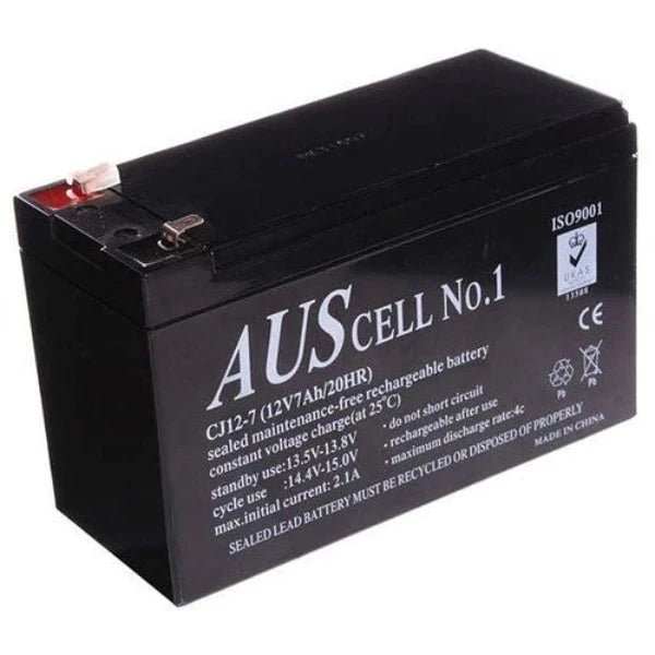 Battery 12 Volt 7.2 amp Alarm System Battery