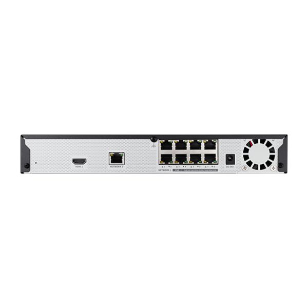 Samsung Wisenet Q Series 8 Channel Network Video Recorder, Single Bay, QRN-830S