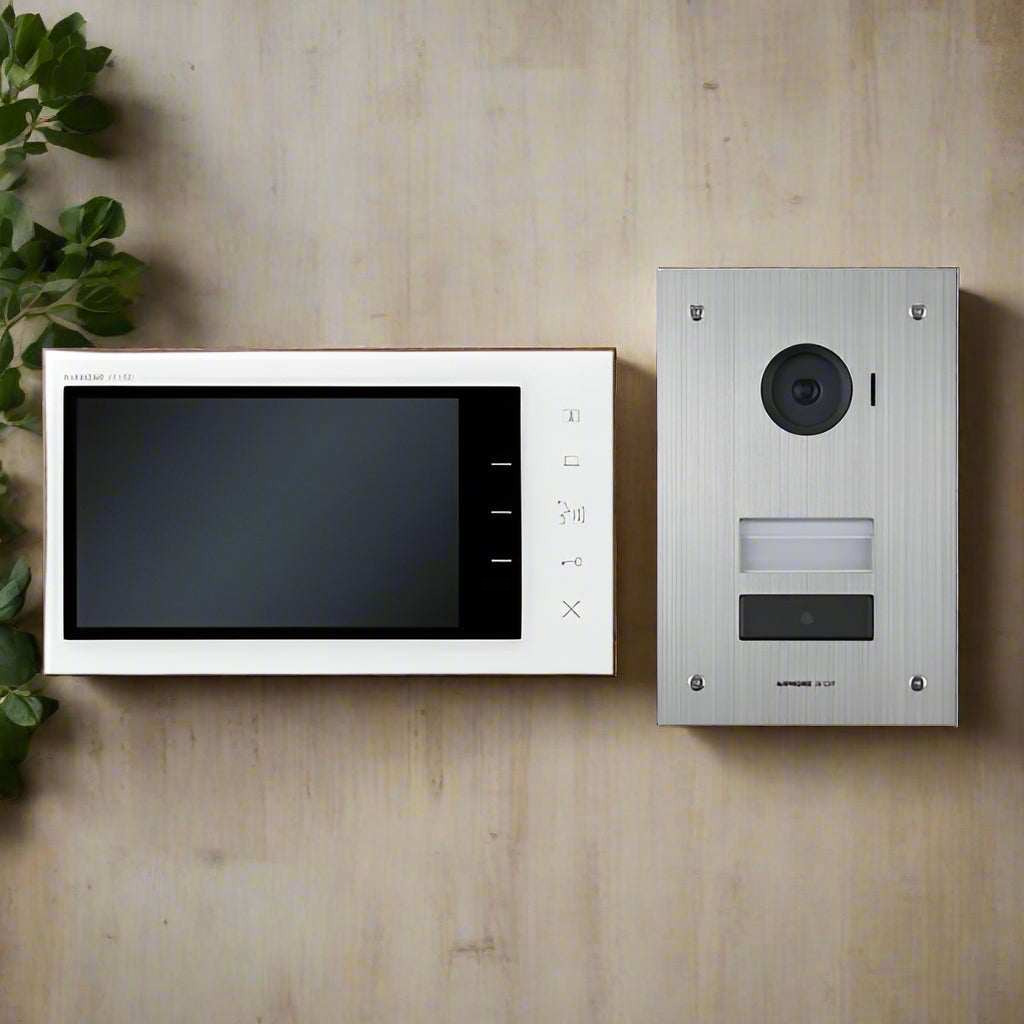 Aiphone Intercom Kit Flush Mounted Door, JVS-1F