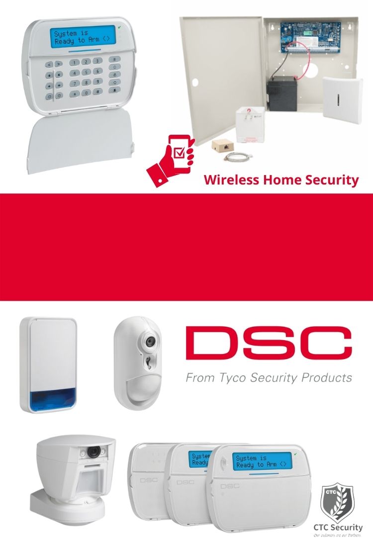 DSC Wireless Home Security System