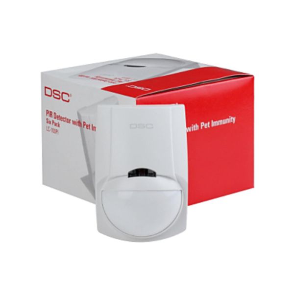 DSC Motion Detector Pet Friendly 6 pack, LC-100-PI-6PK