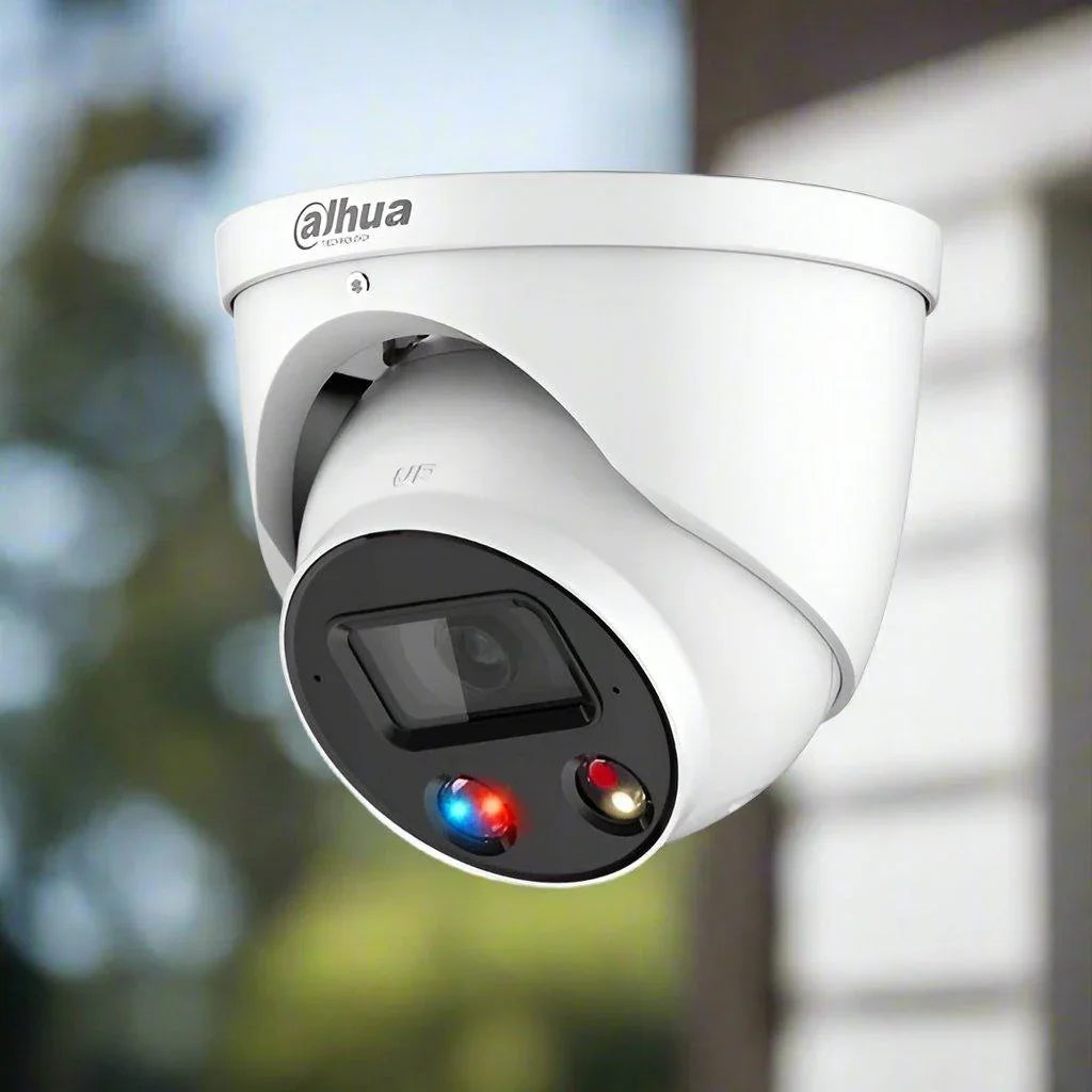 Dahua 8MP TIOC ACUPICK SMD 4.0 Active Deterrence Turret Fixed Camera, DH-IPC-HDW3849H-AS-PV-ANZ-S2 - CTC Communications