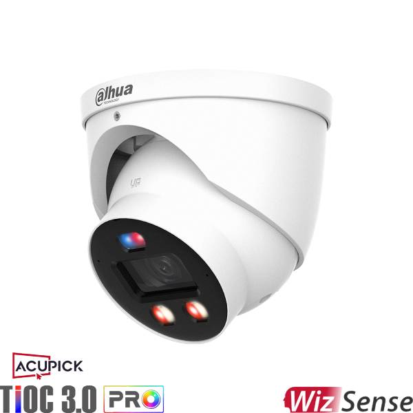 Dahua 8MP Tioc Acupick Pro Turret Fixed Camera, DH-IPC-HDW3849H-AS-PV-PRO-ANZ - CTC Communications