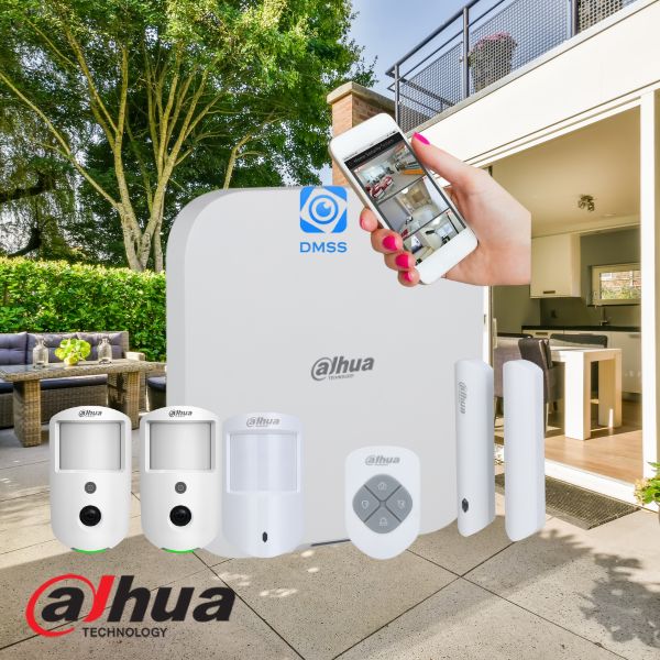Dahua Wireless Alarm System & Camera Kit | CTC Security