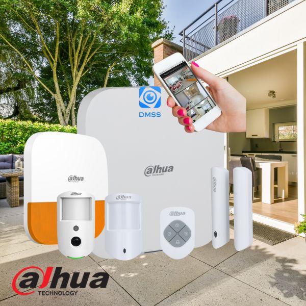 Dahua Alarm System- Siren- Camera Kit