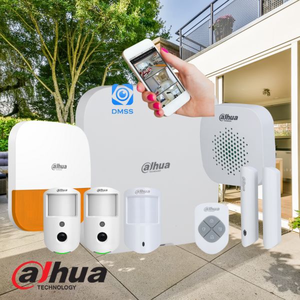 Dahua Wireless Alarm System, Bundle Kit