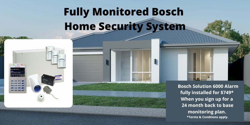 Bosch Fully Monitored Alarm System