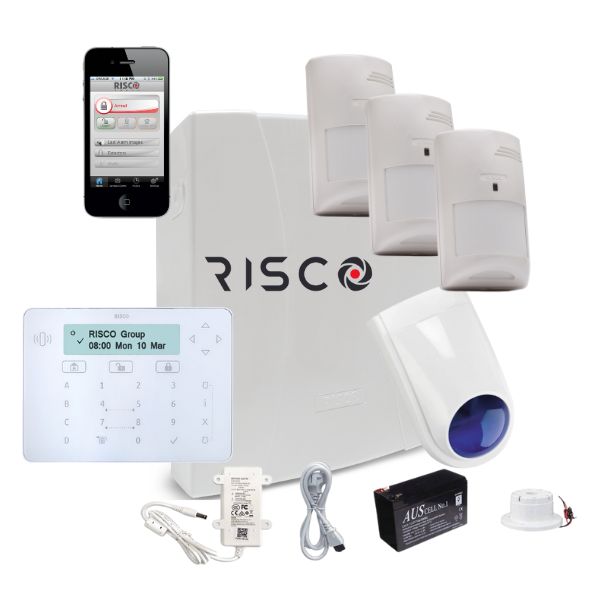 Risco LightSYS+ Security Alarm System, RISCO-LSP-KIT3-Risco-CTC Security