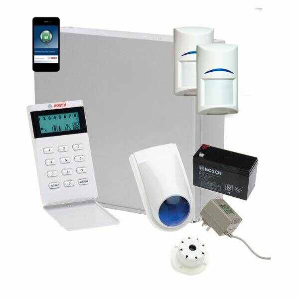Bosch Solution 2000 Alarm System with 2 x Gen 2 Quad Detectors +Icon Code pad+ IP Module