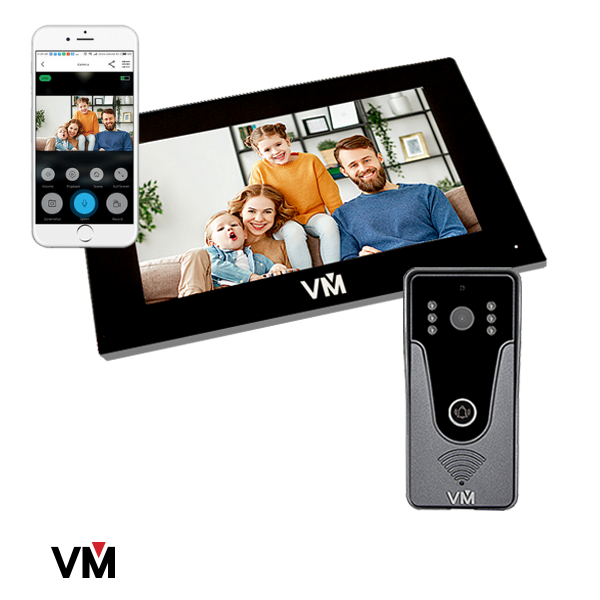 Videoman Home Intercom Kit-Black