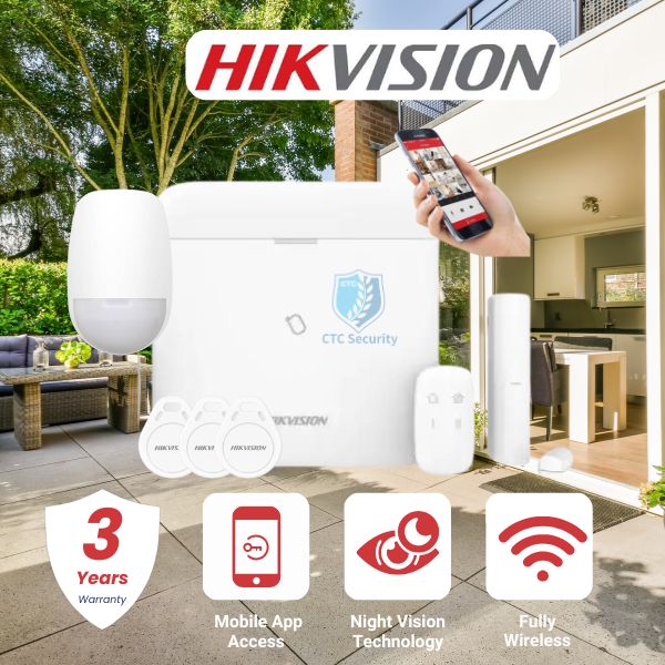 Wireless Alarm System Hikvision AX Pro, DS-PWA96-Kit-WB/Australia/SA 4G