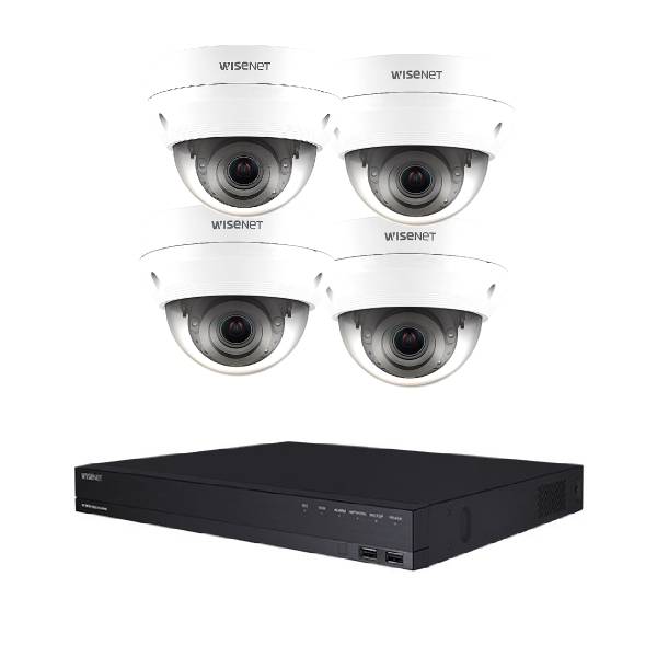Samsung CCTV Installation Box Hill with 4 Cameras-Samsung Wisenet-CTC Security