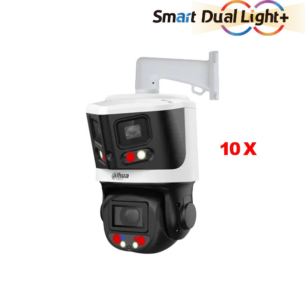 Dahua 8MP + 4MP 10X TIOC PTZ Camera, DH-SDT3E410-8P-MB-A-PV1 - CTC Communications