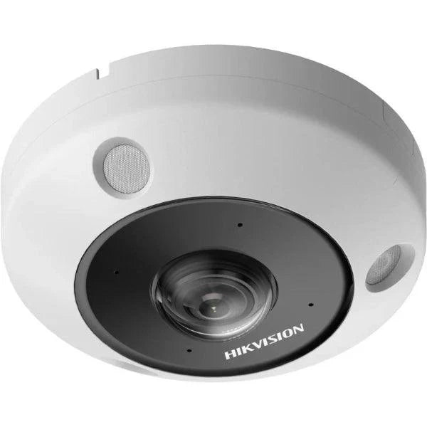 Hikvision 6MP DeepinView Fisheye Network Camera, Panoramic, 1.16mm, Mic, IR 15m, DS-2CD6365G1-IVS - CTC Communications