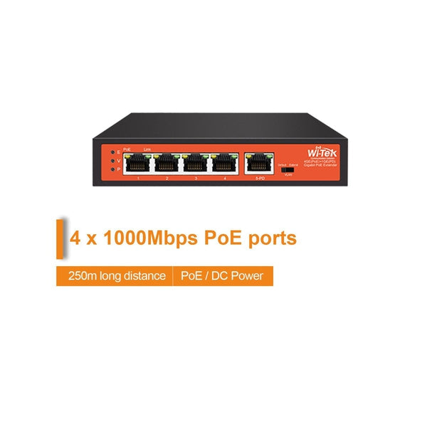 Wi-tek PoE Extender, WI-PE51G-Wi-Tek-CTC Communications