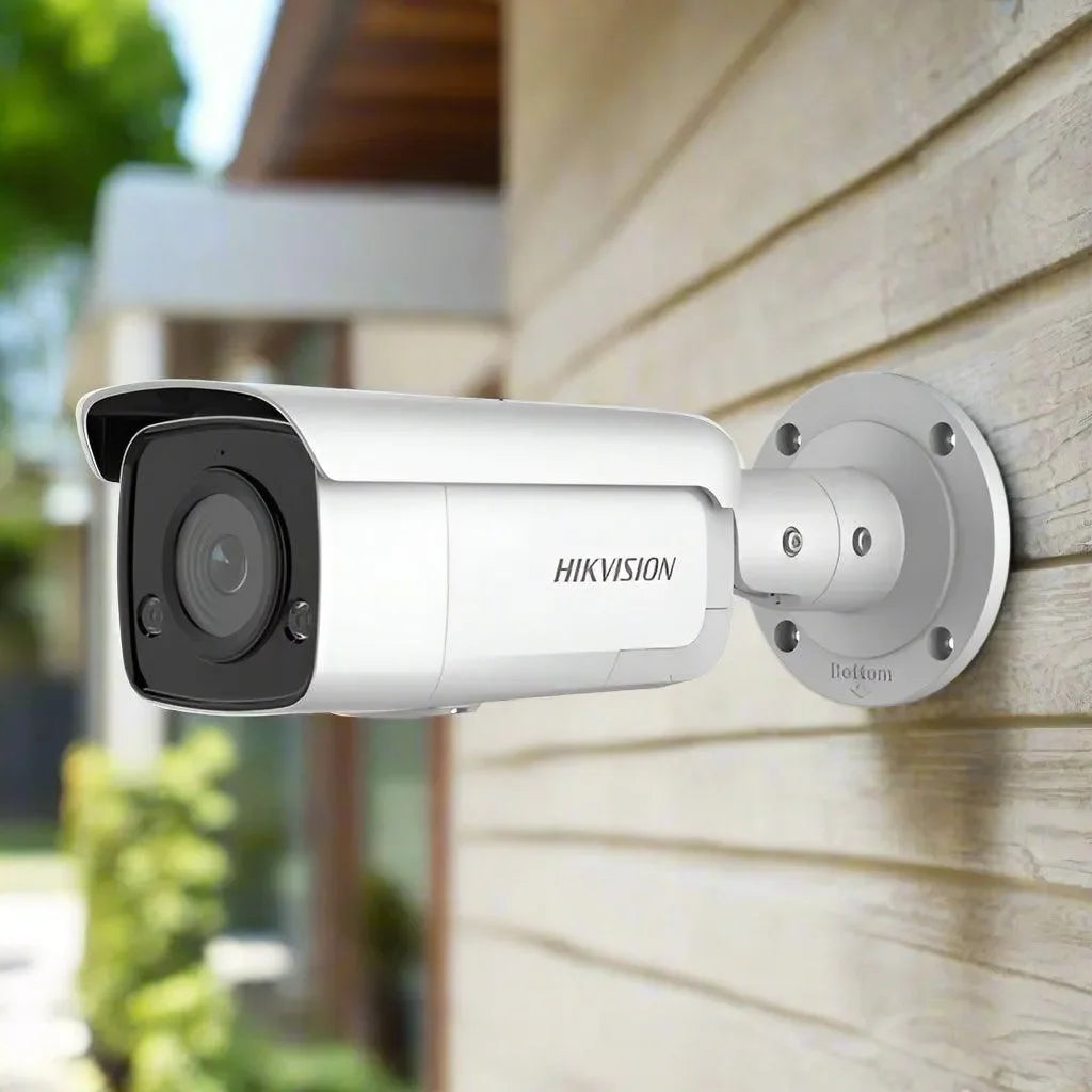 Hikvision Bullet Camera 6MP Strobe Light Audible Warning, DS-2CD2T66G2-ISU/SL - CTC Communications