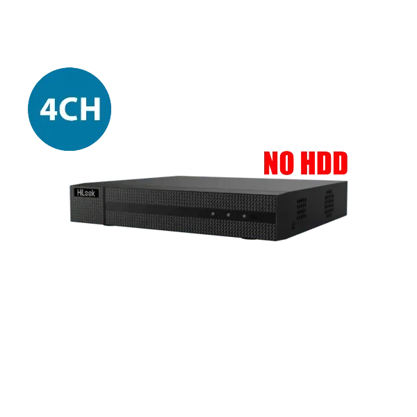 HiLook 4ch NVR NVR-104MH-C4P(D) no HDD