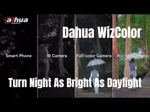 Dahua WizColor Series | Turn Night As Bright As Daylight