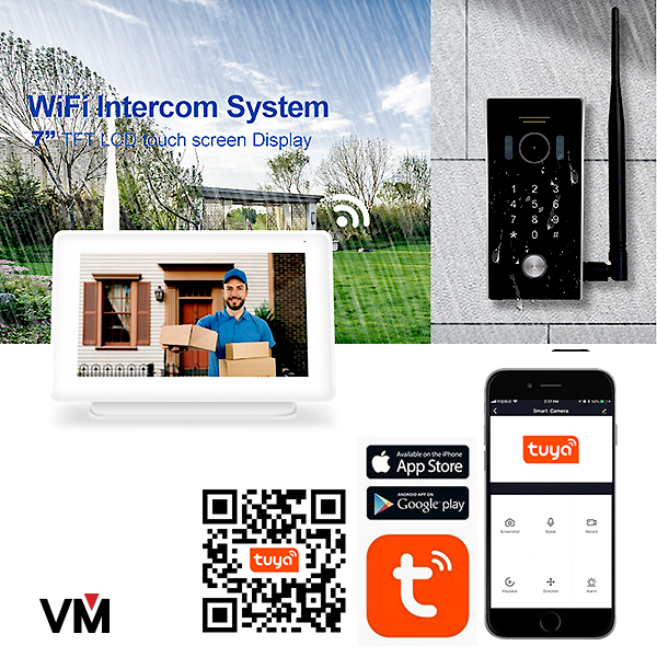 Videoman Wireless Intercom Kit + Wi-Fi-Videoman-CTC Security