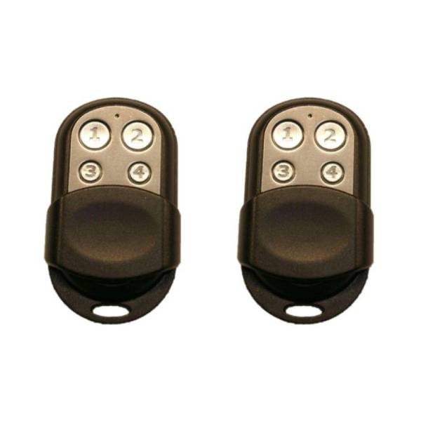 Bosch Alarm Remote Control, 4 button Stainless Steel (HCT-4) 2 Pack-Remotes-CTC Security