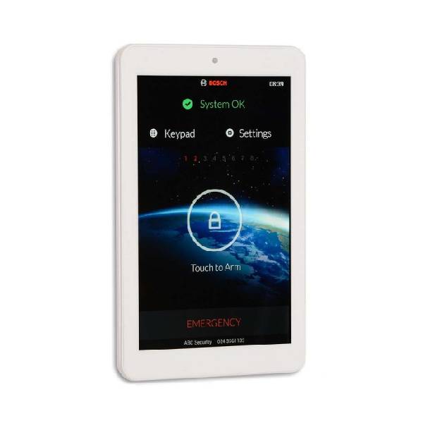 Bosch Solution 3000 Alarm System with 2 x Wireless Tritech Detectors + 7" Touch Screen Code pad Stainless Steel Remotes+ IP Module-Bosch-CTC Security