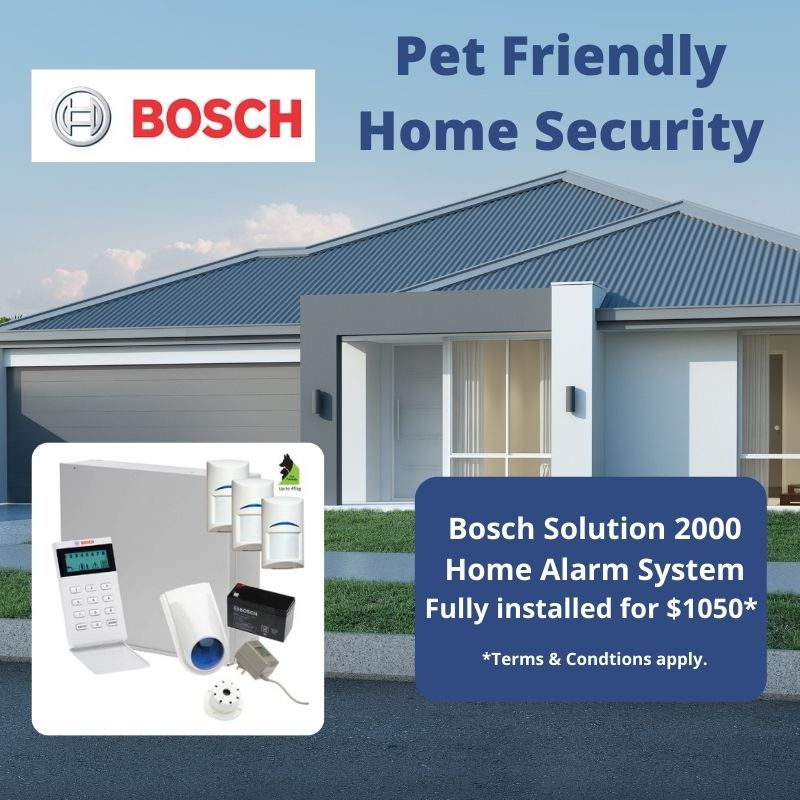 Bosch Solution 2000 Alarm System Fully Installed | Pet Friendly