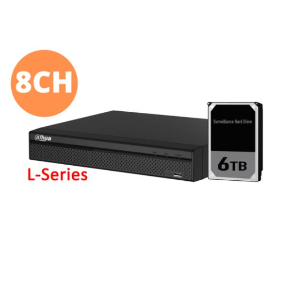 Dahua Network Video Recorder Lite Series 8 Channel  6TB HDD