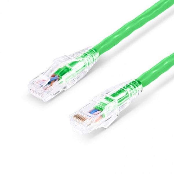 Green Cat6a RJ45