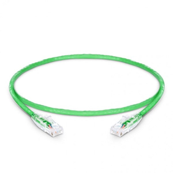 Green Cat6A Short