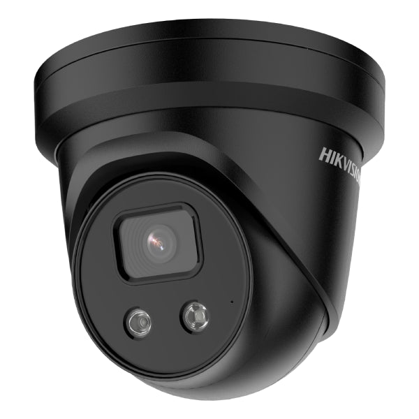 Hikvision 8MP Turret Camera 4K Res, Built-in mic, DarkFighter Technology, Black, DS-2CD2386G2-IU(BL)