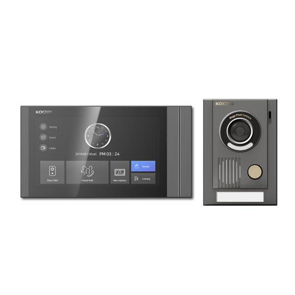 Kocom IP Intercom Kit, Touchscreen High Resolution