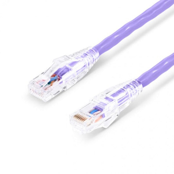 Purple Cat6A RJ45