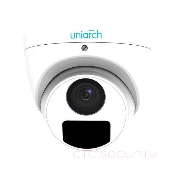 Uniarch Security Camera Kit, 4 Channel with 5MP Turret, 2 Cameras, 2TB Hard Drive