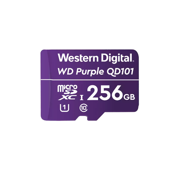 WD Purple SC QD101 microSD card 256GB