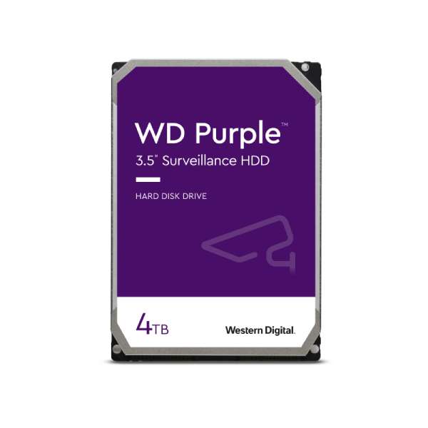 Western Digital 4TB Hard Drive Purple-CTC Security