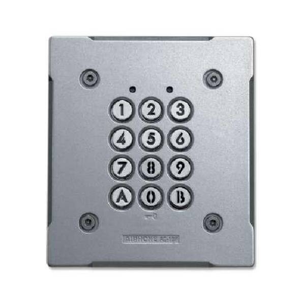 Aiphone Access Control Keypad, Flush Mount, AC-10F