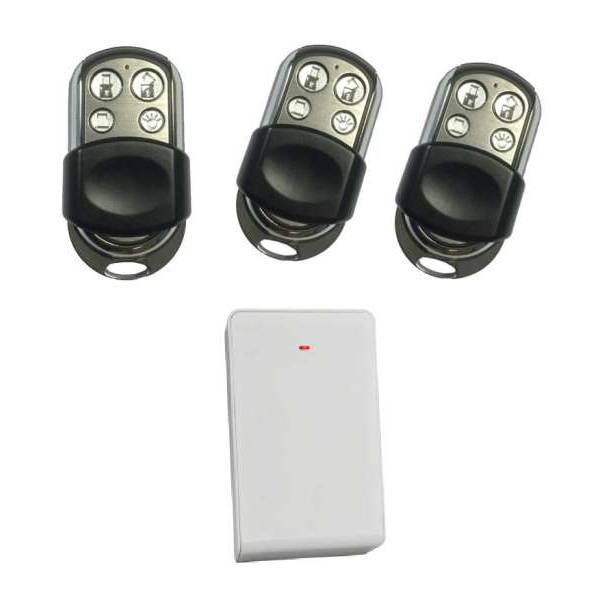 Bosch Premium Remote Control Kit, Wireless Receiver and 3 Remotes with 4 Buttons HCT-4UL-Remotes-CTC Security