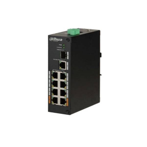Dahua 8-Port PoE Switch Unmanaged, DH-PFS3110-8ET-96-Network Switches-CTC Security