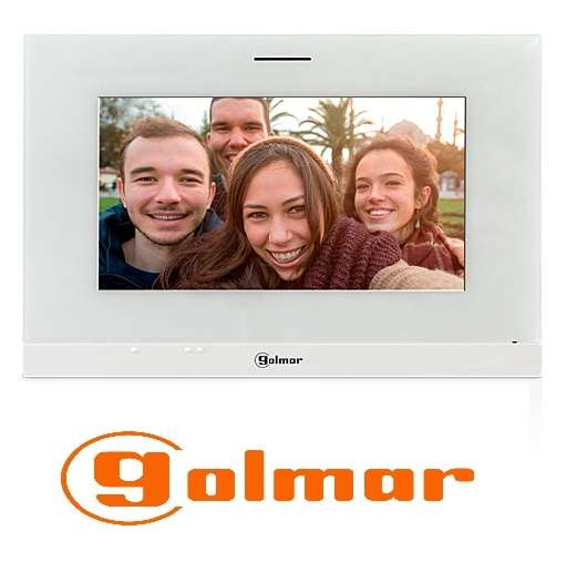 Golmar 7’’ Monitor with Touch Buttons for GL-SOUL 7W Kit (Non-Wifi),GL-ART7-Monitor Station-CTC Security
