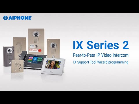 Programming an Aiphone IX Intercom System