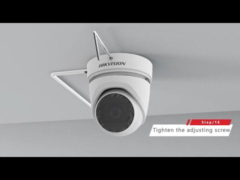 Hikvision 6MP Outdoor Motorised VF Turret CCTV Camera, DS-2CD2H65G1-IZS