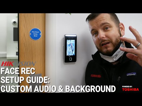 Hikvision Gen 2 Facial recognition Touch Screen Door Station, DS-K1T341AMF Set Up Guide