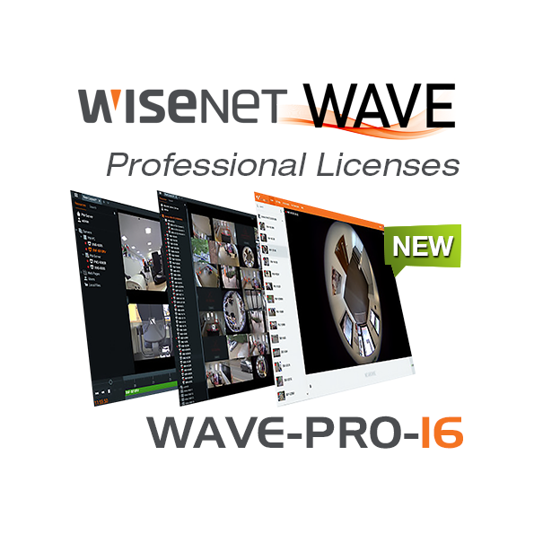 Samsung Wisenet WAVE Professional License IP camera license