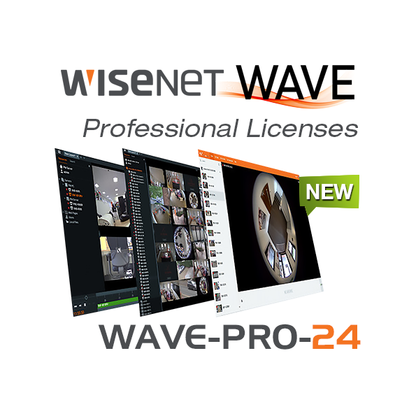 Samsung Wisenet WAVE Professional License IP camera license
