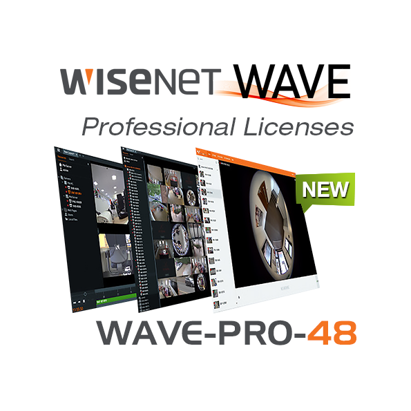 Samsung Wisenet WAVE Professional License IP camera license