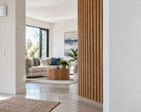 Bosch Solution 6000-style alarm keypad installed in a modern Australian home